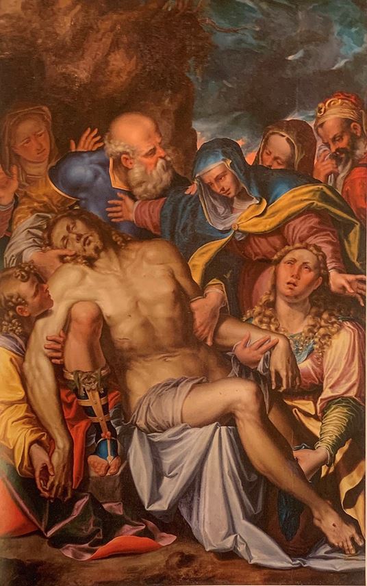 Aurelio LUINI - The Lamentation over the Body of Christ | MasterArt